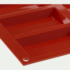 Moule à financiers en silicone platinium - marron