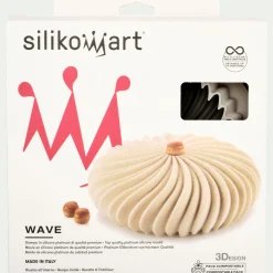 Moule à gâteau en spirale en silicone platinium D19,5cm - gris