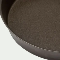 Moule à manqué rond en acier D20cm - marron