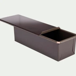 Moule à pain de mie en acier 9,3x25cm - marron