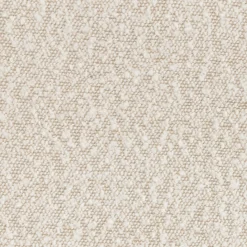 Méridienne en tissu bouclette - blanc écru