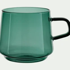 Mug en verre 42cl - vert agave
