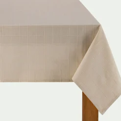 Nappe en coton 150x250cm - beige