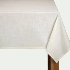 Nappe en coton 150x250cm - blanc écru