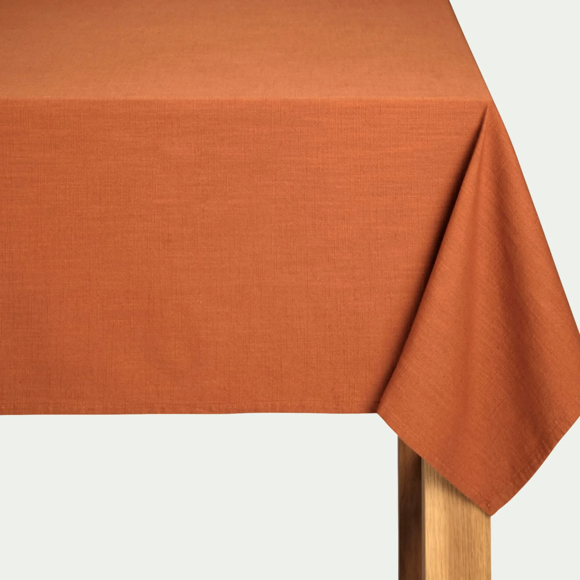 Nappe en coton 150x250cm - brun rustrel