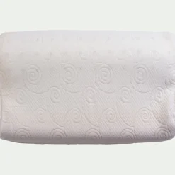 Oreiller ergonomique à mémoire de forme - 50x30cm