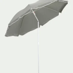 Parasol de plage - vert olivier (D180cm)