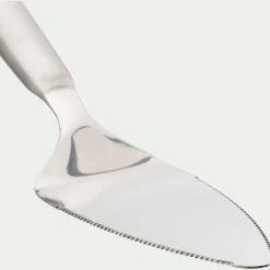 Pelle à tarte en inox - gris métallisé