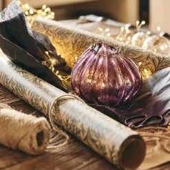 Petit vase en verre h12,3cm - violet