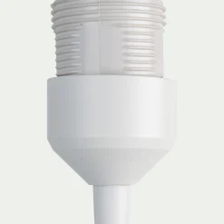 Pied de lampadaire - blanc H146cm