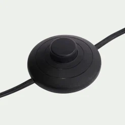 Pied de lampadaire en bois d'hévéa H138 cm - bois clair