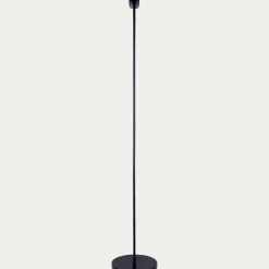 Pied de lampadaire en métal - H140cm noir