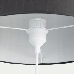 Pied de lampe à poser - blanc H37,5cm