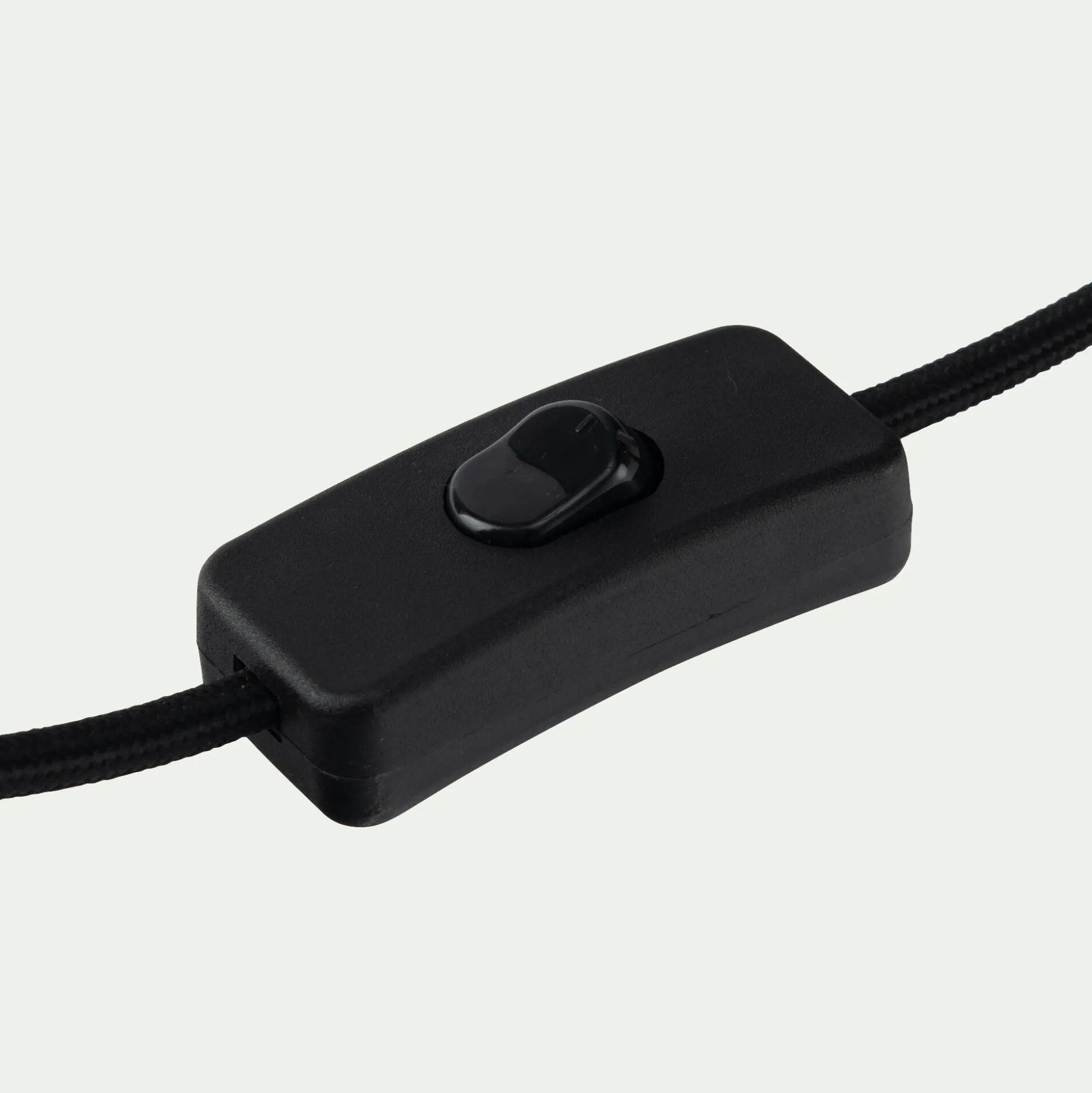 Pied de lampe électrifié en hévéa H38cm - bois clair