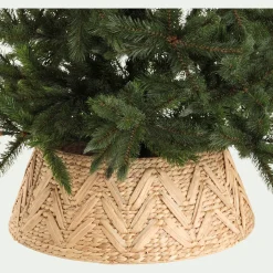 Pied de sapin en kit en jacinthe d'eau D68xH25cm - naturel