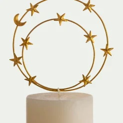 Pins pour bougie H20cm - doré