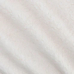 Plaid imitation fourrure - blanc 130x170cm