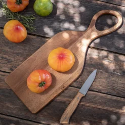 Planche à découper en acacia - naturel L45xl33xH2cm