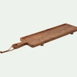 Planche de présentation sur pied en bois d'acacia L74cm - naturel