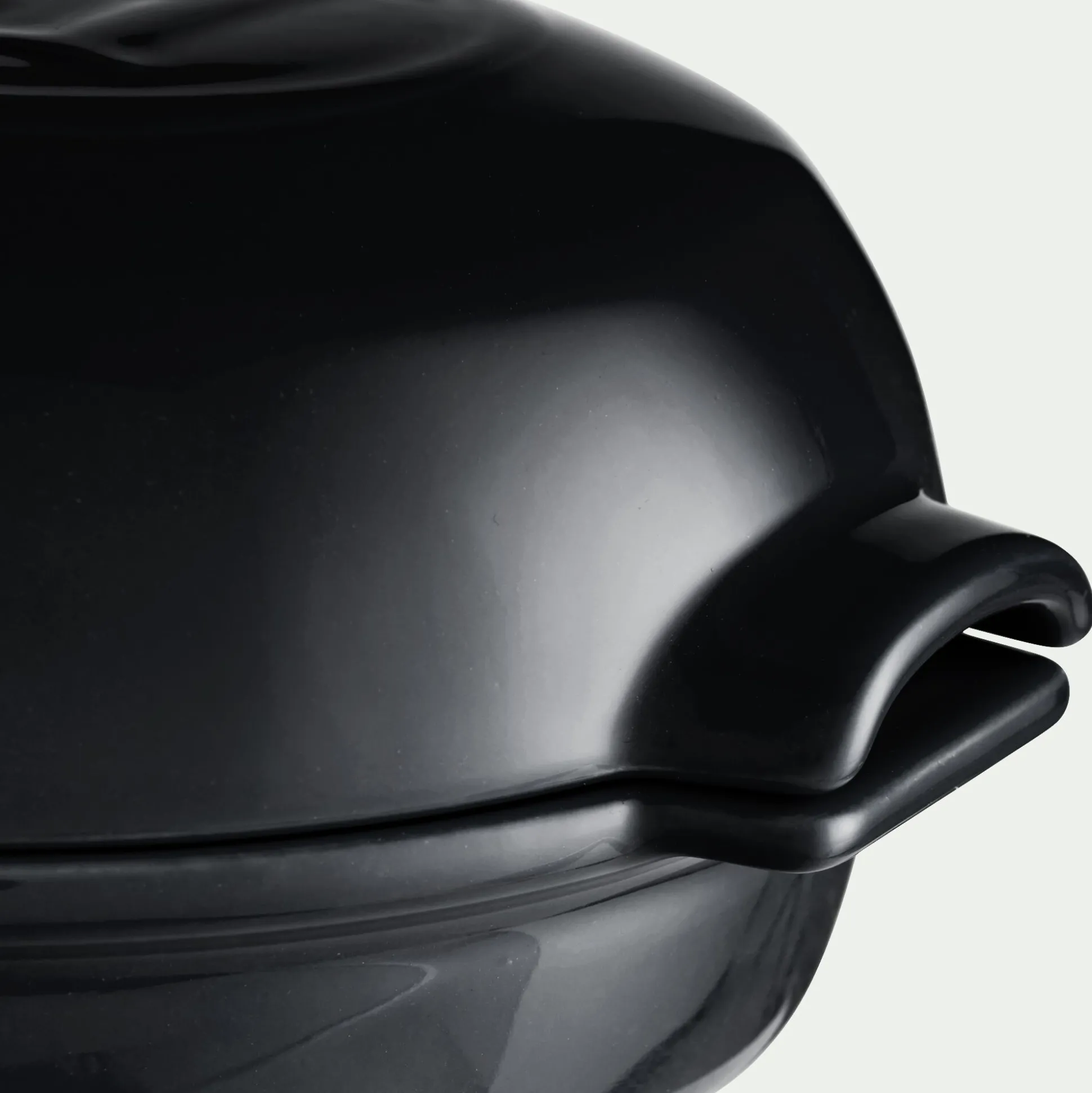 Plat à four en céramique - noir