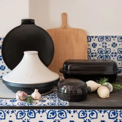 Plat à four en céramique - noir