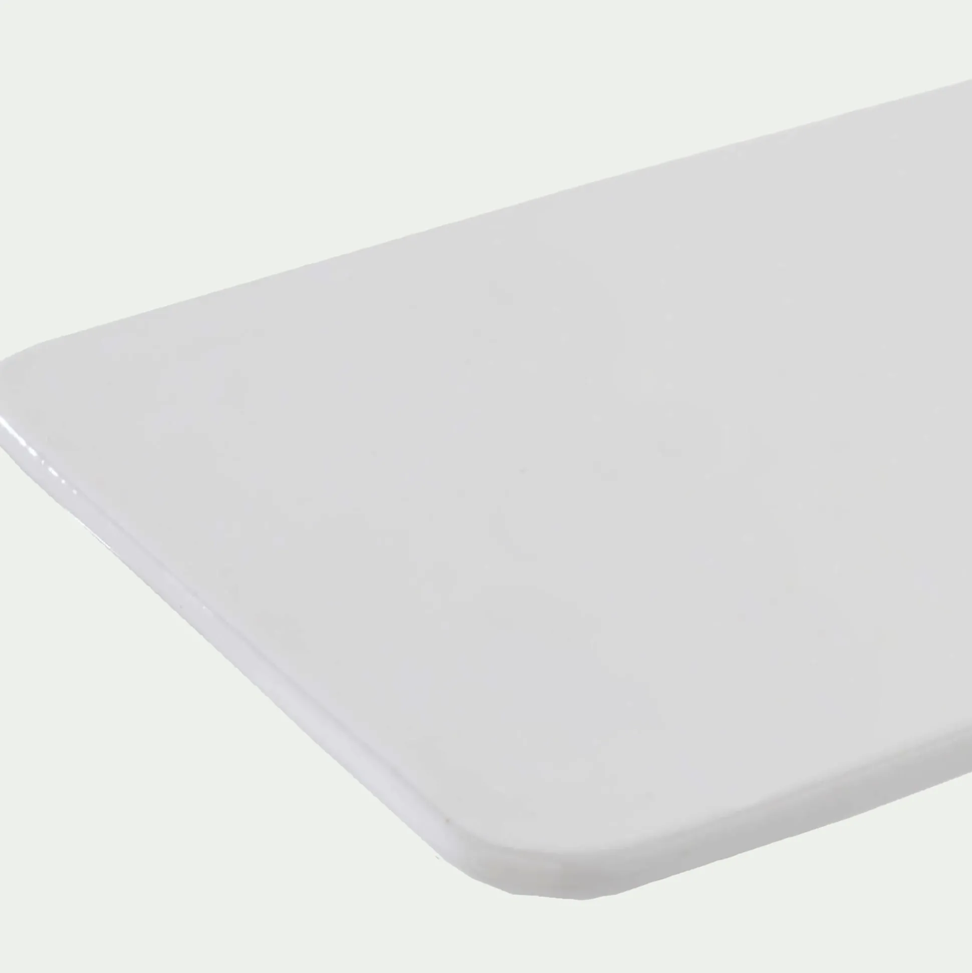 Plat à sushis en porcelaine L35,7cm - blanc