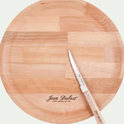 Plateau à pizza en bois de hêtre D33cm - naturel
