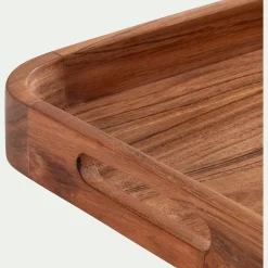 Plateau en bois d'acacia L40cm - naturel