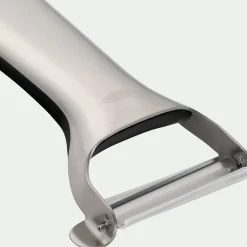 Éplucheur en inox - gris métallisé