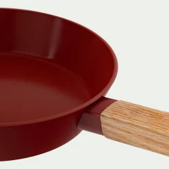 Poêle en aluminium D20cm - rouge cade