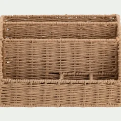 Porte courrier plat en papier - naturel