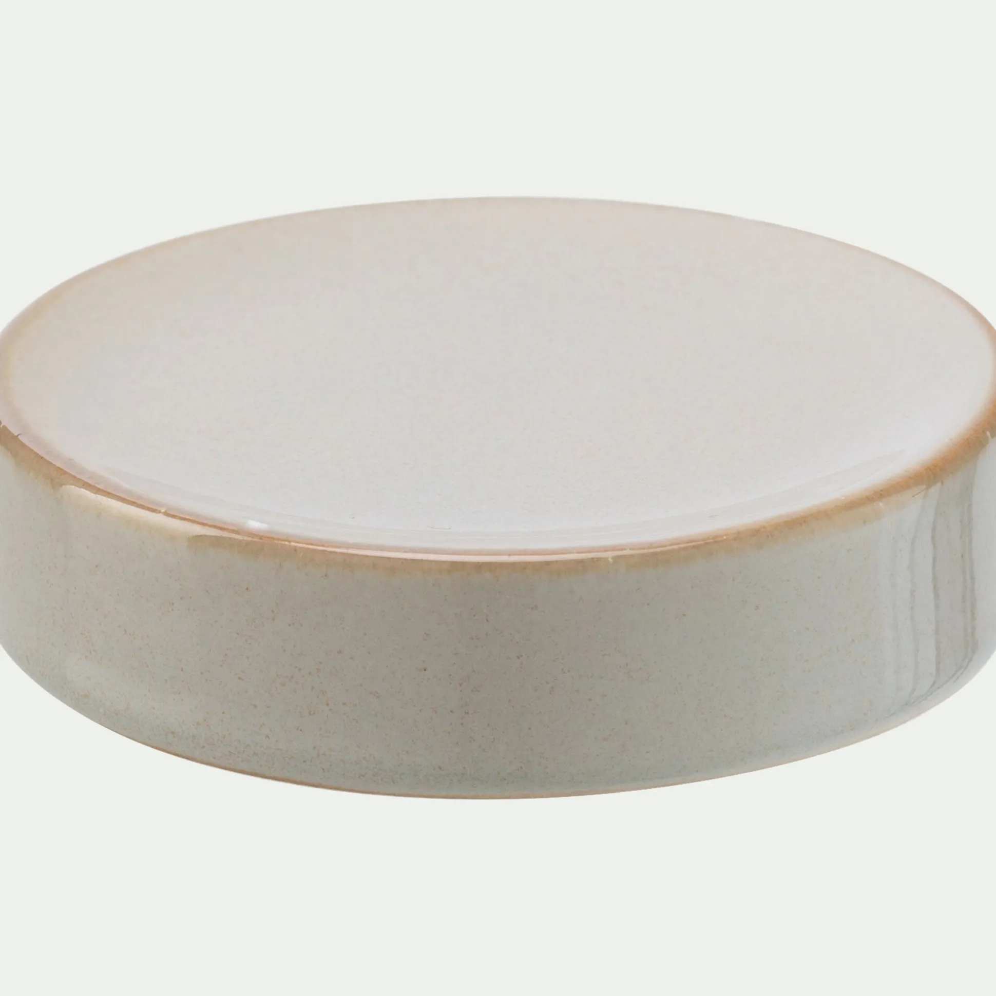 Porte-savon en céramique - gris