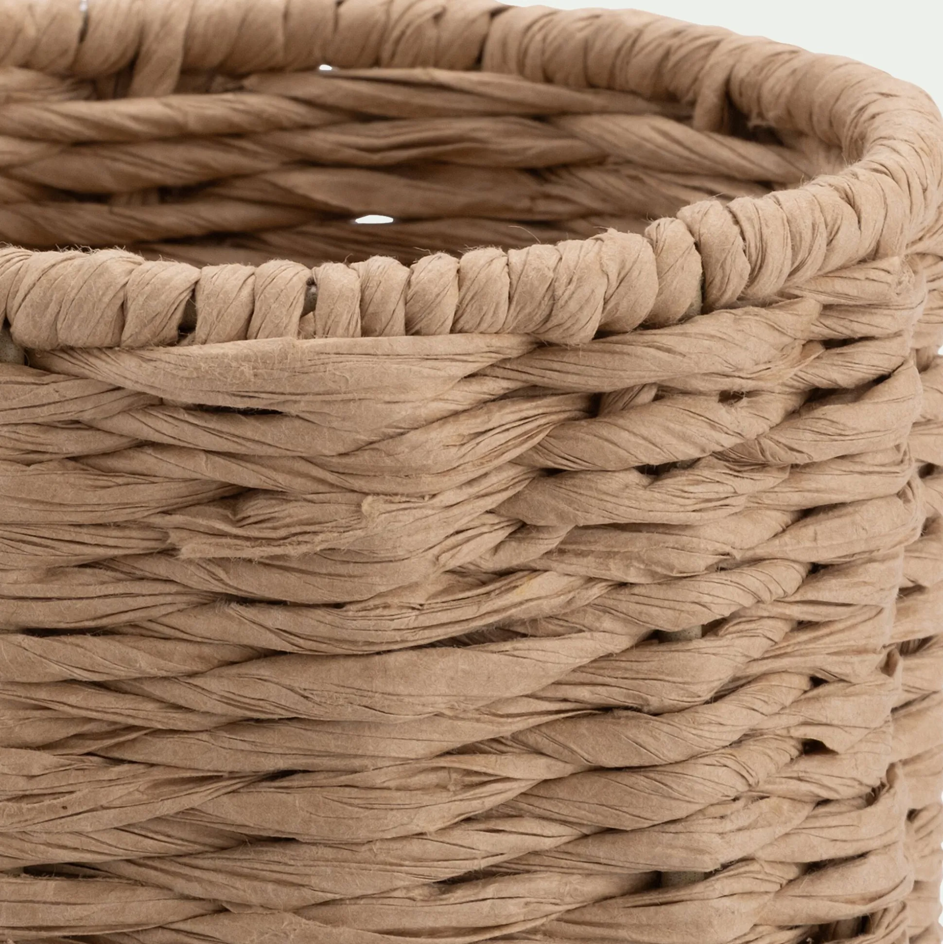 Pot à crayons en papier - naturel