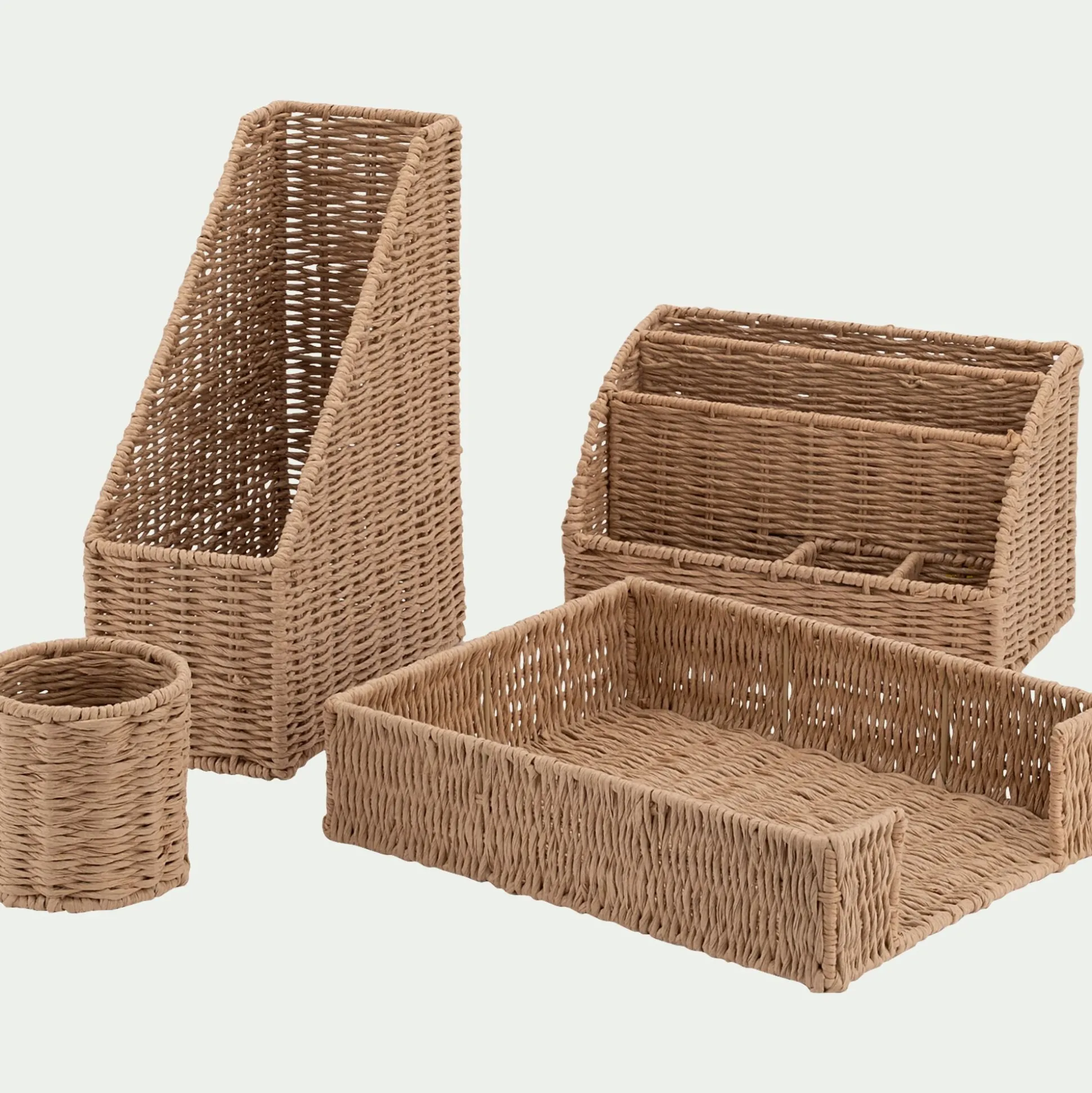 Pot à crayons en papier - naturel