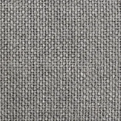 Pouf en tissu doux tramé - gris ardoise