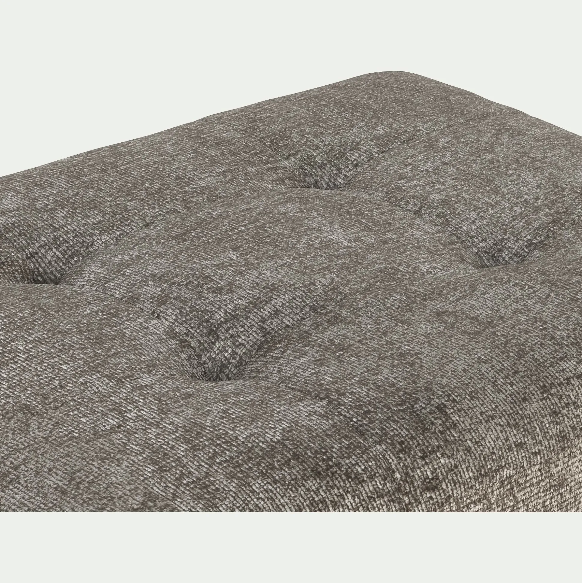 Pouf en tissu Genesis - beige alpilles