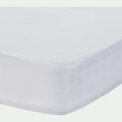 Protège-matelas imperméable en coton recyclé 140x200cm bonnet 30cm