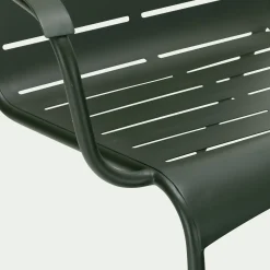 Salon de balcon en acier - vert (1 place)