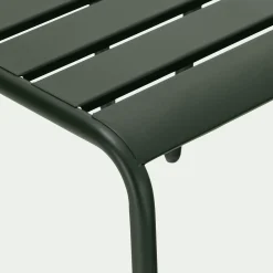 Salon de balcon en acier - vert (1 place)