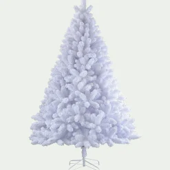 Sapin de Noël artificiel enneigé D117xH180cm - blanc