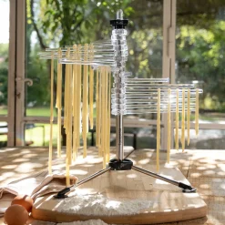 Séchoir à pâtes en aluminium anodisé - argenté