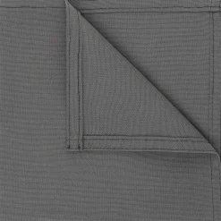 Serviette de table en coton gris borie 41x41cm