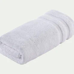 Serviette de toilette qualité hôtelière en coton - blanc 50x100cm