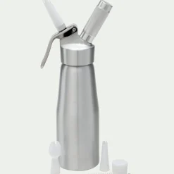 Siphon en aluminium 50cl - argenté