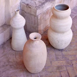 Soliflore en terre cuite H27cm - naturel