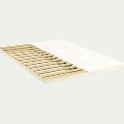 Sommier tapissier Bultex extra-plat 140x200cm - blanc