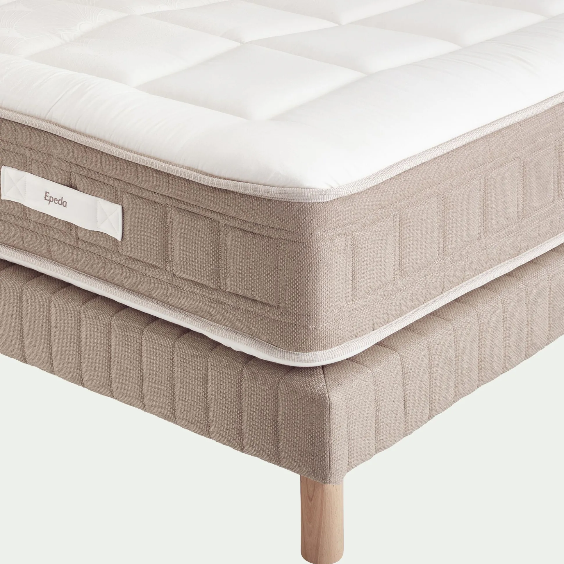 Sommier tapissier Epeda équilibré - 140x200cm