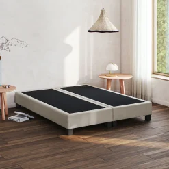 Sommier tapissier ferme alinea 180x190cm - beige