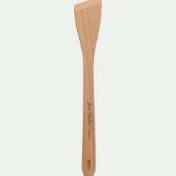 Spatule plate en bois de hêtre 30cm - naturel