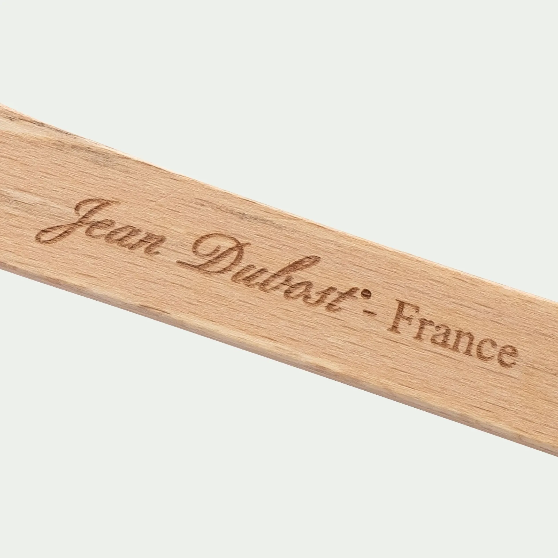 Spatule ronde en bois de hêtre 30cm - naturel